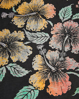 Vintage, 90s, Hawaii, Hibiscus, Tee, The Real Deal, size extra small, colour Black, newtown, sydney, australia, thrift store, opshop, preloved, secondhand, sustainable, retro, antique, 70s, 80s, 90s, 2000s, 00s, fashion, clothing, streetwear, trendy, garment, style, boutique, store, shop, archive, sale, cheap, best, top, T-Shirts
