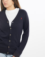 Vintage, 90s, Polo, Ralph, Lauren, Knit, Sweater, The Real Deal, size small, colour Navy, newtown, sydney, australia, thrift store, opshop, preloved, secondhand, sustainable, retro, antique, 70s, 80s, 90s, 2000s, 00s, fashion, clothing, streetwear, trendy, garment, style, boutique, store, shop, archive, sale, cheap, best, top, Sweats and hoodies