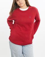 Vintage, 90s, Polo, Ralph, Lauren, Knit, Sweater, The Real Deal, size small, colour Red, newtown, sydney, australia, thrift store, opshop, preloved, secondhand, sustainable, retro, antique, 70s, 80s, 90s, 2000s, 00s, fashion, clothing, streetwear, trendy, garment, style, boutique, store, shop, archive, sale, cheap, best, top, Sweats and hoodies