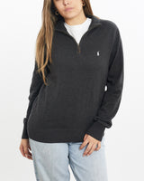 Vintage 90s Polo Ralph Lauren Quarter Zip Knit Sweater <br>S