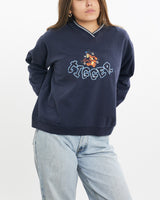 Vintage, 90s, Disney, Tigger, Sweatshirt, The Real Deal, size extra small, colour Navy, newtown, sydney, australia, thrift store, opshop, preloved, secondhand, sustainable, retro, antique, 70s, 80s, 90s, 2000s, 00s, fashion, clothing, streetwear, trendy, garment, style, boutique, store, shop, archive, sale, cheap, best, top, Sweats and hoodies