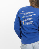 Vintage, 90s, Disney, Mickey, Mouse, Sweatshirt, The Real Deal, size extra small, colour Blue, newtown, sydney, australia, thrift store, opshop, preloved, secondhand, sustainable, retro, antique, 70s, 80s, 90s, 2000s, 00s, fashion, clothing, streetwear, trendy, garment, style, boutique, store, shop, archive, sale, cheap, best, top, Sweats and hoodies