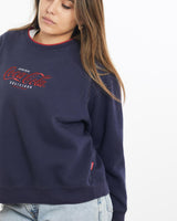 Vintage, Coca-Cola, Sweatshirt, The Real Deal, size extra small, colour Navy, newtown, sydney, australia, thrift store, opshop, preloved, secondhand, sustainable, retro, antique, 70s, 80s, 90s, 2000s, 00s, fashion, clothing, streetwear, trendy, garment, style, boutique, store, shop, archive, sale, cheap, best, top, Sweats and hoodies