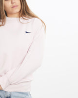 Vintage, Nike, Sweatshirt, The Real Deal, size extra small, colour Pink, newtown, sydney, australia, thrift store, opshop, preloved, secondhand, sustainable, retro, antique, 70s, 80s, 90s, 2000s, 00s, fashion, clothing, streetwear, trendy, garment, style, boutique, store, shop, archive, sale, cheap, best, top, Sweats and hoodies