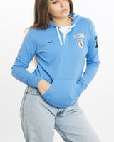 Vintage, Nike, Tech, Hooded, Sweatshirt, The Real Deal, size extra small, colour Blue, newtown, sydney, australia, thrift store, opshop, preloved, secondhand, sustainable, retro, antique, 70s, 80s, 90s, 2000s, 00s, fashion, clothing, streetwear, trendy, garment, style, boutique, store, shop, archive, sale, cheap, best, top, Sweats and hoodies