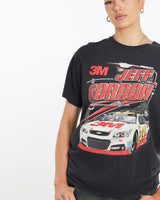 Vintage, NASCAR, Jeff, Gordon, Racing, Tee, The Real Deal, size large, colour Black, newtown, sydney, australia, thrift store, opshop, preloved, secondhand, sustainable, retro, antique, 70s, 80s, 90s, 2000s, 00s, fashion, clothing, streetwear, trendy, garment, style, boutique, store, shop, archive, sale, cheap, best, top, T-Shirts