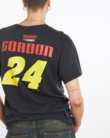 Vintage, NASCAR, Jeff, Gordon, Racing, Tee, The Real Deal, size large, colour Black, newtown, sydney, australia, thrift store, opshop, preloved, secondhand, sustainable, retro, antique, 70s, 80s, 90s, 2000s, 00s, fashion, clothing, streetwear, trendy, garment, style, boutique, store, shop, archive, sale, cheap, best, top, T-Shirts