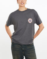 Vintage, Harley, Davidson, Tee, The Real Deal, size medium, colour Grey, newtown, sydney, australia, thrift store, opshop, preloved, secondhand, sustainable, retro, antique, 70s, 80s, 90s, 2000s, 00s, fashion, clothing, streetwear, trendy, garment, style, boutique, store, shop, archive, sale, cheap, best, top, T-Shirts