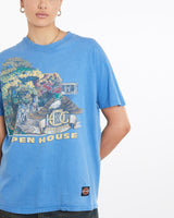 Vintage, 1990, Harley, Davidson, Tee, The Real Deal, size large, colour Blue, newtown, sydney, australia, thrift store, opshop, preloved, secondhand, sustainable, retro, antique, 70s, 80s, 90s, 2000s, 00s, fashion, clothing, streetwear, trendy, garment, style, boutique, store, shop, archive, sale, cheap, best, top, T-Shirts