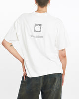 Vintage, Apple, Macintosh, Tech, Tee, The Real Deal, size large, colour White, newtown, sydney, australia, thrift store, opshop, preloved, secondhand, sustainable, retro, antique, 70s, 80s, 90s, 2000s, 00s, fashion, clothing, streetwear, trendy, garment, style, boutique, store, shop, archive, sale, cheap, best, top, T-Shirts