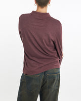 Vintage, Nautica, Long, Sleeve, Polo, Shirt, The Real Deal, size large, colour Burgundy, newtown, sydney, australia, thrift store, opshop, preloved, secondhand, sustainable, retro, antique, 70s, 80s, 90s, 2000s, 00s, fashion, clothing, streetwear, trendy, garment, style, boutique, store, shop, archive, sale, cheap, best, top, Shirts