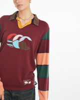 Vintage, Canterbury, Rugby, Shirt, The Real Deal, size large, colour Multicolour, newtown, sydney, australia, thrift store, opshop, preloved, secondhand, sustainable, retro, antique, 70s, 80s, 90s, 2000s, 00s, fashion, clothing, streetwear, trendy, garment, style, boutique, store, shop, archive, sale, cheap, best, top, Shirts