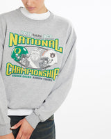 Vintage, Tostitos, BCS, National, Championship, Sweatshirt, The Real Deal, size medium, colour Grey, newtown, sydney, australia, thrift store, opshop, preloved, secondhand, sustainable, retro, antique, 70s, 80s, 90s, 2000s, 00s, fashion, clothing, streetwear, trendy, garment, style, boutique, store, shop, archive, sale, cheap, best, top, Sweats and hoodies