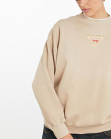 Vintage, 90s, Alaska, Wildlife, Sweatshirt, The Real Deal, size large, colour Beige, newtown, sydney, australia, thrift store, opshop, preloved, secondhand, sustainable, retro, antique, 70s, 80s, 90s, 2000s, 00s, fashion, clothing, streetwear, trendy, garment, style, boutique, store, shop, archive, sale, cheap, best, top, Sweats and hoodies