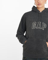 Vintage, Gap, Hooded, Sweatshirt, The Real Deal, size medium, colour Grey, newtown, sydney, australia, thrift store, opshop, preloved, secondhand, sustainable, retro, antique, 70s, 80s, 90s, 2000s, 00s, fashion, clothing, streetwear, trendy, garment, style, boutique, store, shop, archive, sale, cheap, best, top, Sweats and hoodies