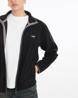 Vintage, Patagonia, Fleece, Jacket, The Real Deal, size medium, colour Black, newtown, sydney, australia, thrift store, opshop, preloved, secondhand, sustainable, retro, antique, 70s, 80s, 90s, 2000s, 00s, fashion, clothing, streetwear, trendy, garment, style, boutique, store, shop, archive, sale, cheap, best, top, Jackets