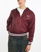 Vintage, 90s, Zion, Benton, Track, Pullover, Jacket, The Real Deal, size medium, colour Burgundy, newtown, sydney, australia, thrift store, opshop, preloved, secondhand, sustainable, retro, antique, 70s, 80s, 90s, 2000s, 00s, fashion, clothing, streetwear, trendy, garment, style, boutique, store, shop, archive, sale, cheap, best, top, Jackets