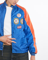 Vintage, 80s, USA, Million, Mile, Driver, Roadway, Jacket, The Real Deal, size medium, colour Blue, newtown, sydney, australia, thrift store, opshop, preloved, secondhand, sustainable, retro, antique, 70s, 80s, 90s, 2000s, 00s, fashion, clothing, streetwear, trendy, garment, style, boutique, store, shop, archive, sale, cheap, best, top, Jackets