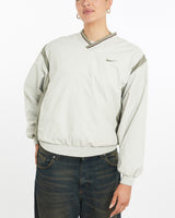 Vintage, Nike, Pullover, Jacket, The Real Deal, size medium, colour White, newtown, sydney, australia, thrift store, opshop, preloved, secondhand, sustainable, retro, antique, 70s, 80s, 90s, 2000s, 00s, fashion, clothing, streetwear, trendy, garment, style, boutique, store, shop, archive, sale, cheap, best, top, Jackets