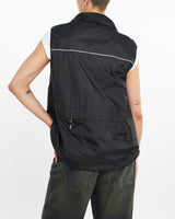 Vintage, Tommy, Hilfiger, Vest, The Real Deal, size large, colour Black, newtown, sydney, australia, thrift store, opshop, preloved, secondhand, sustainable, retro, antique, 70s, 80s, 90s, 2000s, 00s, fashion, clothing, streetwear, trendy, garment, style, boutique, store, shop, archive, sale, cheap, best, top, Jackets