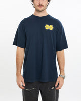 Vintage, NCAA, Michigan, Wolverines, Tee, The Real Deal, size large, colour Navy, newtown, sydney, australia, thrift store, opshop, preloved, secondhand, sustainable, retro, antique, 70s, 80s, 90s, 2000s, 00s, fashion, clothing, streetwear, trendy, garment, style, boutique, store, shop, archive, sale, cheap, best, top, T-Shirts