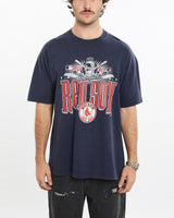 Vintage, 2004, MLB, Boston, Red, Sox, Tee, The Real Deal, size large, colour Navy, newtown, sydney, australia, thrift store, opshop, preloved, secondhand, sustainable, retro, antique, 70s, 80s, 90s, 2000s, 00s, fashion, clothing, streetwear, trendy, garment, style, boutique, store, shop, archive, sale, cheap, best, top, T-Shirts