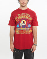 Vintage, 1990, NFL, Washington, Redskins, Tee, The Real Deal, size large, colour Red, newtown, sydney, australia, thrift store, opshop, preloved, secondhand, sustainable, retro, antique, 70s, 80s, 90s, 2000s, 00s, fashion, clothing, streetwear, trendy, garment, style, boutique, store, shop, archive, sale, cheap, best, top, T-Shirts