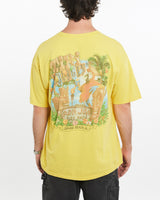 Vintage, 90s, Ron, Jon, Surf, Tee, The Real Deal, size large, colour Yellow, newtown, sydney, australia, thrift store, opshop, preloved, secondhand, sustainable, retro, antique, 70s, 80s, 90s, 2000s, 00s, fashion, clothing, streetwear, trendy, garment, style, boutique, store, shop, archive, sale, cheap, best, top, T-Shirts