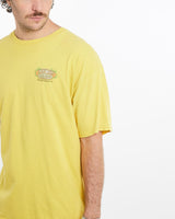 Vintage, 90s, Ron, Jon, Surf, Tee, The Real Deal, size large, colour Yellow, newtown, sydney, australia, thrift store, opshop, preloved, secondhand, sustainable, retro, antique, 70s, 80s, 90s, 2000s, 00s, fashion, clothing, streetwear, trendy, garment, style, boutique, store, shop, archive, sale, cheap, best, top, T-Shirts