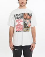 Vintage, 1995, NCAA, Basketball, Championship, Tee, The Real Deal, size large, colour White, newtown, sydney, australia, thrift store, opshop, preloved, secondhand, sustainable, retro, antique, 70s, 80s, 90s, 2000s, 00s, fashion, clothing, streetwear, trendy, garment, style, boutique, store, shop, archive, sale, cheap, best, top, T-Shirts