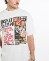 Vintage, 1995, NCAA, Basketball, Championship, Tee, The Real Deal, size large, colour White, newtown, sydney, australia, thrift store, opshop, preloved, secondhand, sustainable, retro, antique, 70s, 80s, 90s, 2000s, 00s, fashion, clothing, streetwear, trendy, garment, style, boutique, store, shop, archive, sale, cheap, best, top, T-Shirts