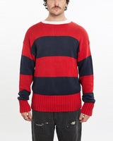 Vintage, 90s, Polo, Ralph, Lauren, Boat, Neck', Knit, Sweater, The Real Deal, size large, colour Multicolour, newtown, sydney, australia, thrift store, opshop, preloved, secondhand, sustainable, retro, antique, 70s, 80s, 90s, 2000s, 00s, fashion, clothing, streetwear, trendy, garment, style, boutique, store, shop, archive, sale, cheap, best, top, Sweats and hoodies