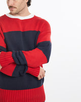 Vintage, 90s, Polo, Ralph, Lauren, Boat, Neck', Knit, Sweater, The Real Deal, size large, colour Multicolour, newtown, sydney, australia, thrift store, opshop, preloved, secondhand, sustainable, retro, antique, 70s, 80s, 90s, 2000s, 00s, fashion, clothing, streetwear, trendy, garment, style, boutique, store, shop, archive, sale, cheap, best, top, Sweats and hoodies