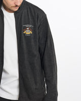 Vintage, Harley, Davidson, Fleece, Sweatshirt, The Real Deal, size large, colour Grey, newtown, sydney, australia, thrift store, opshop, preloved, secondhand, sustainable, retro, antique, 70s, 80s, 90s, 2000s, 00s, fashion, clothing, streetwear, trendy, garment, style, boutique, store, shop, archive, sale, cheap, best, top, Sweats and hoodies