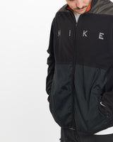 Vintage, Nike, Tech, Jacket, The Real Deal, size large, colour Black, newtown, sydney, australia, thrift store, opshop, preloved, secondhand, sustainable, retro, antique, 70s, 80s, 90s, 2000s, 00s, fashion, clothing, streetwear, trendy, garment, style, boutique, store, shop, archive, sale, cheap, best, top, Jackets