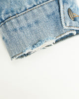 Vintage, Wrangler, Denim, Jacket, The Real Deal, size large, colour Blue, newtown, sydney, australia, thrift store, opshop, preloved, secondhand, sustainable, retro, antique, 70s, 80s, 90s, 2000s, 00s, fashion, clothing, streetwear, trendy, garment, style, boutique, store, shop, archive, sale, cheap, best, top, Jackets