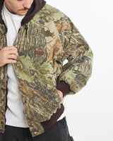 Vintage, Realtree, Camo, Jacket, The Real Deal, size large, colour Camouflage, newtown, sydney, australia, thrift store, opshop, preloved, secondhand, sustainable, retro, antique, 70s, 80s, 90s, 2000s, 00s, fashion, clothing, streetwear, trendy, garment, style, boutique, store, shop, archive, sale, cheap, best, top, Jackets