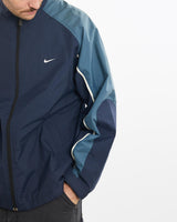 Vintage, Nike, Windbreaker, Jacket, The Real Deal, size large, colour Navy, newtown, sydney, australia, thrift store, opshop, preloved, secondhand, sustainable, retro, antique, 70s, 80s, 90s, 2000s, 00s, fashion, clothing, streetwear, trendy, garment, style, boutique, store, shop, archive, sale, cheap, best, top, Jackets