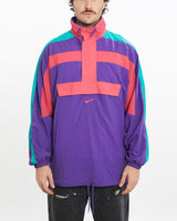 Vintage, 90s, Nike, Pullover, Jacket, The Real Deal, size large, colour Purple, newtown, sydney, australia, thrift store, opshop, preloved, secondhand, sustainable, retro, antique, 70s, 80s, 90s, 2000s, 00s, fashion, clothing, streetwear, trendy, garment, style, boutique, store, shop, archive, sale, cheap, best, top, Jackets