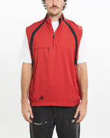 Vintage, Adidas, Golf, Vest, The Real Deal, size large, colour Red, newtown, sydney, australia, thrift store, opshop, preloved, secondhand, sustainable, retro, antique, 70s, 80s, 90s, 2000s, 00s, fashion, clothing, streetwear, trendy, garment, style, boutique, store, shop, archive, sale, cheap, best, top, Jackets