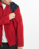 Vintage, Chaps, Ralph, Lauren, Fleece, Jacket, The Real Deal, size extra large, colour Red, newtown, sydney, australia, thrift store, opshop, preloved, secondhand, sustainable, retro, antique, 70s, 80s, 90s, 2000s, 00s, fashion, clothing, streetwear, trendy, garment, style, boutique, store, shop, archive, sale, cheap, best, top, Jackets
