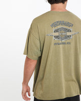 Vintage, Harley, Davidson, Syracuse, Tee, The Real Deal, size extra large, colour Green, newtown, sydney, australia, thrift store, opshop, preloved, secondhand, sustainable, retro, antique, 70s, 80s, 90s, 2000s, 00s, fashion, clothing, streetwear, trendy, garment, style, boutique, store, shop, archive, sale, cheap, best, top, T-Shirts