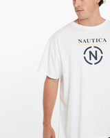 Vintage, Nautica, Jeans, Company, Tee, The Real Deal, size extra large, colour White, newtown, sydney, australia, thrift store, opshop, preloved, secondhand, sustainable, retro, antique, 70s, 80s, 90s, 2000s, 00s, fashion, clothing, streetwear, trendy, garment, style, boutique, store, shop, archive, sale, cheap, best, top, T-Shirts