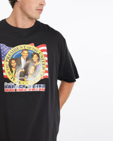 Vintage, Barack, Obama, 56th, Inauguration, Tee, The Real Deal, size extra large, colour Black, newtown, sydney, australia, thrift store, opshop, preloved, secondhand, sustainable, retro, antique, 70s, 80s, 90s, 2000s, 00s, fashion, clothing, streetwear, trendy, garment, style, boutique, store, shop, archive, sale, cheap, best, top, T-Shirts