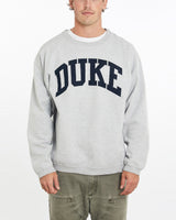Vintage, 90s, Duke, University, Stores, Sweatshirt, The Real Deal, size extra large, colour Grey, newtown, sydney, australia, thrift store, opshop, preloved, secondhand, sustainable, retro, antique, 70s, 80s, 90s, 2000s, 00s, fashion, clothing, streetwear, trendy, garment, style, boutique, store, shop, archive, sale, cheap, best, top, Sweats and hoodies