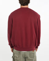 Vintage, Nike, Sweatshirt, The Real Deal, size extra large, colour Burgundy, newtown, sydney, australia, thrift store, opshop, preloved, secondhand, sustainable, retro, antique, 70s, 80s, 90s, 2000s, 00s, fashion, clothing, streetwear, trendy, garment, style, boutique, store, shop, archive, sale, cheap, best, top, Sweats and hoodies