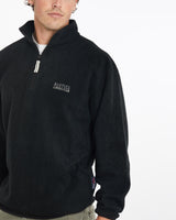 Vintage, 90s, Nautica, Competition, Quarter, Zip, Fleece, Sweatshirt, The Real Deal, size extra large, colour Black, newtown, sydney, australia, thrift store, opshop, preloved, secondhand, sustainable, retro, antique, 70s, 80s, 90s, 2000s, 00s, fashion, clothing, streetwear, trendy, garment, style, boutique, store, shop, archive, sale, cheap, best, top, Sweats and hoodies