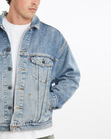 Vintage, Levi's, Blanket, Lined, Denim, Jacket, The Real Deal, size extra large, colour Blue, newtown, sydney, australia, thrift store, opshop, preloved, secondhand, sustainable, retro, antique, 70s, 80s, 90s, 2000s, 00s, fashion, clothing, streetwear, trendy, garment, style, boutique, store, shop, archive, sale, cheap, best, top, Jackets