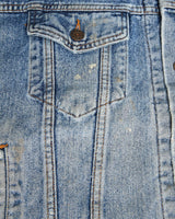 Vintage, Levi's, Blanket, Lined, Denim, Jacket, The Real Deal, size extra large, colour Blue, newtown, sydney, australia, thrift store, opshop, preloved, secondhand, sustainable, retro, antique, 70s, 80s, 90s, 2000s, 00s, fashion, clothing, streetwear, trendy, garment, style, boutique, store, shop, archive, sale, cheap, best, top, Jackets
