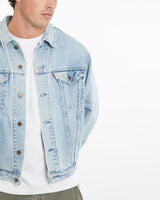 Vintage, 90s, Levi's, Denim, Jacket, The Real Deal, size extra large, colour Blue, newtown, sydney, australia, thrift store, opshop, preloved, secondhand, sustainable, retro, antique, 70s, 80s, 90s, 2000s, 00s, fashion, clothing, streetwear, trendy, garment, style, boutique, store, shop, archive, sale, cheap, best, top, Jackets